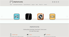 Desktop Screenshot of elephantcandy.com